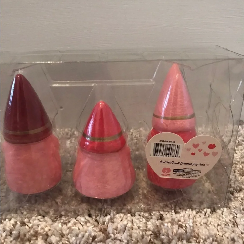 Target Valentine's Day Ceramic Gnome Set